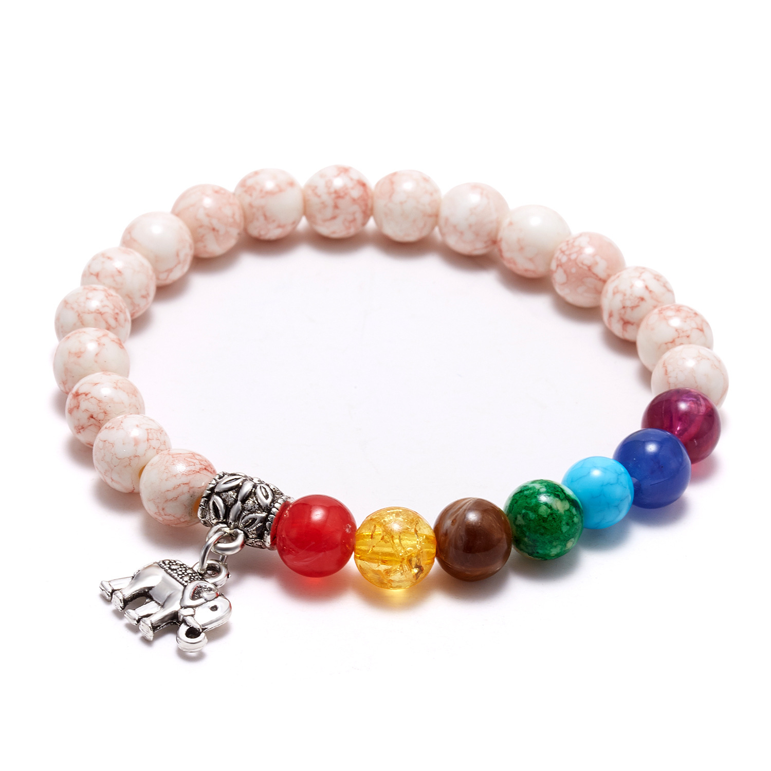 Yoga Balance Resin Bracelet Handmade