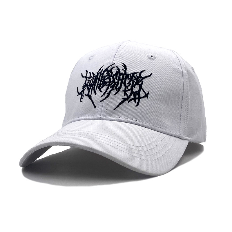 Title 3, Punk Hip Hop Baseball Embroidered Couple Hat St...