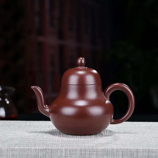 Yixing Purple Clay Teapot Siting Purple Cinnabar Sand Handmade Sales Yixing Teapot Gift Purple - Shop at LoveMi