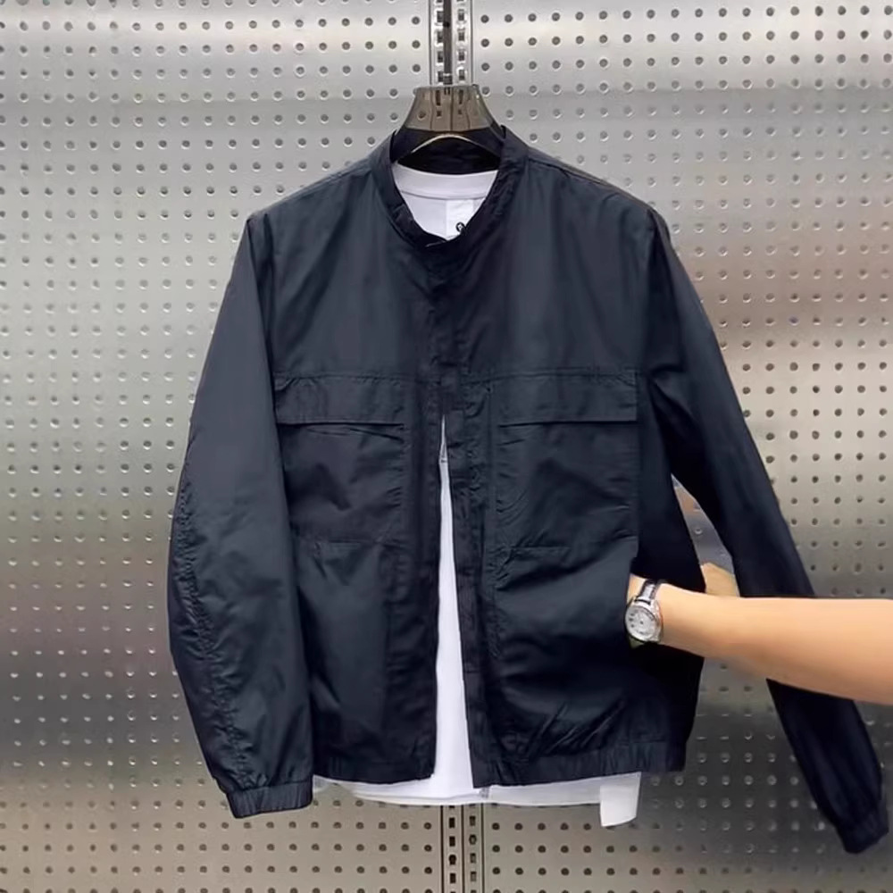Mens Sun-Protective Top Fashion Workwear Jacket