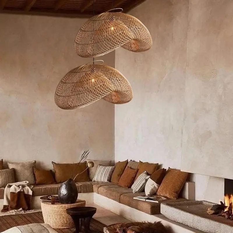 Ji Style Chandelier Hand-woven Personalized Art Living