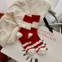 Red And White Wide Stripe