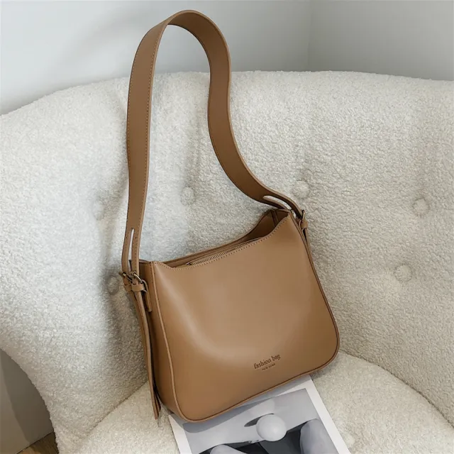 All match Shoulder Messenger Bag Special interest Design Commuter Bucket Khaki - Shop at LoveMi