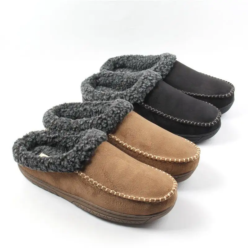Mens Cotton Slippers For Outdoor Use Winter