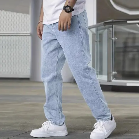 Youth Slim Jeans Men's Fashion Casual Clothing