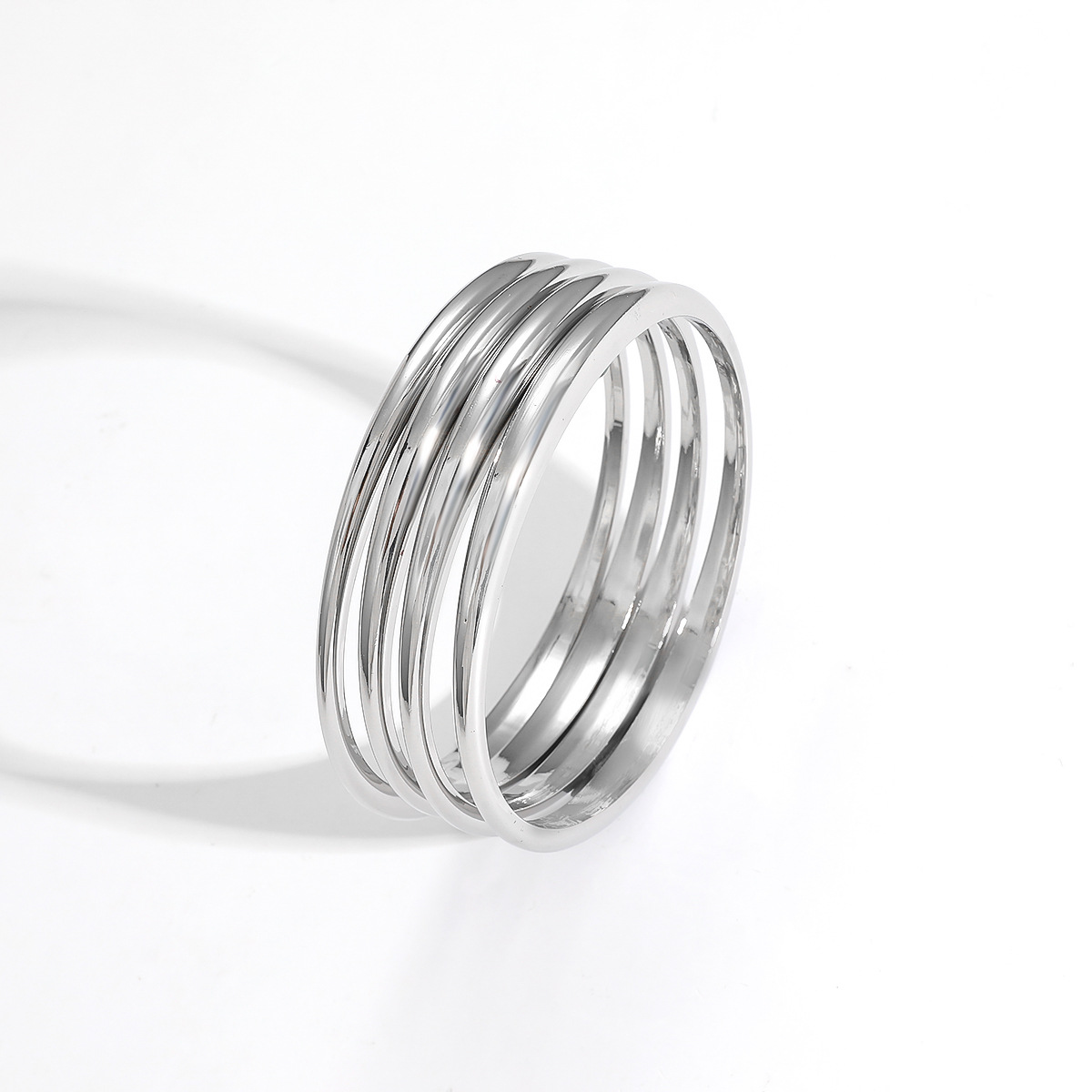 Vintage Wide Plain Ring Bracelet That Goes With Everything