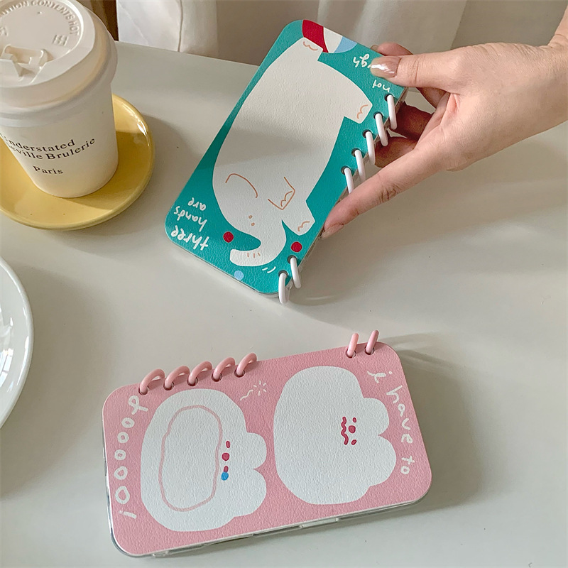 Notebook Elephant Cotton Rabbit Phone Case