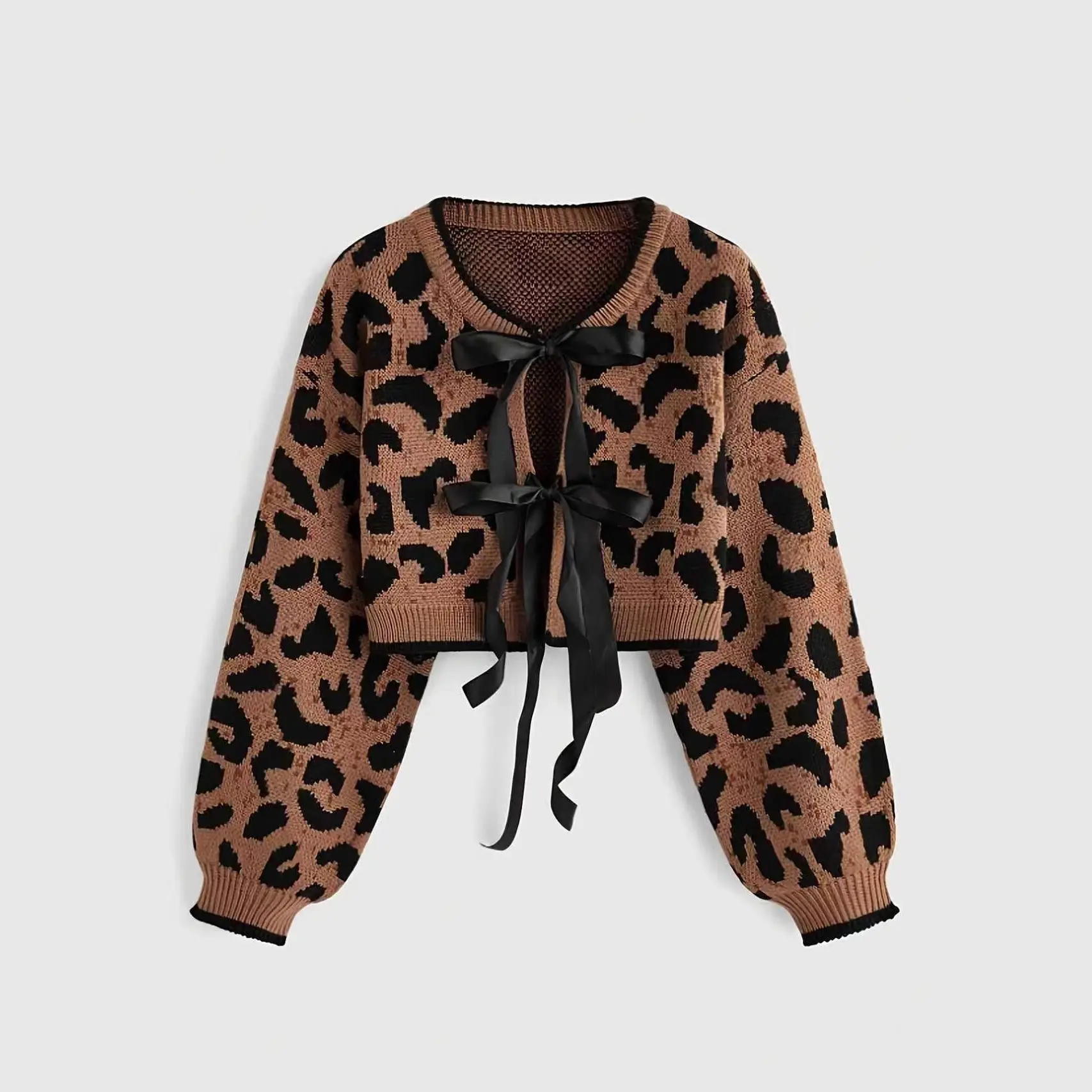 Womens Retro Elegant Sweater Coat