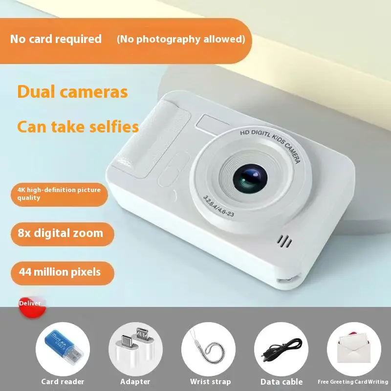 Ccd Digital Camera Kindergarten Gifts Digital Camera Student HD Pixel Portable Mobile Phone