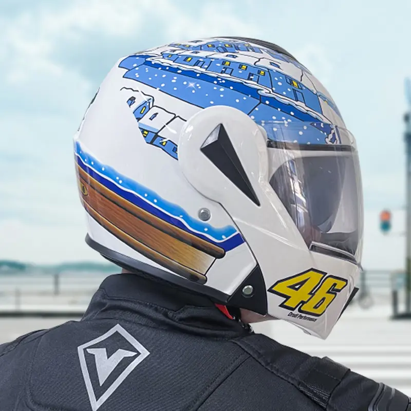 Men's And Women's Winter Personality Safety Motorcycle
