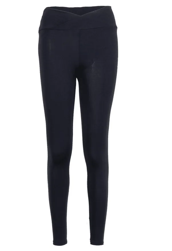 Women's Fashionable Stretch High Waist Leggings Black - Shop at LoveMi