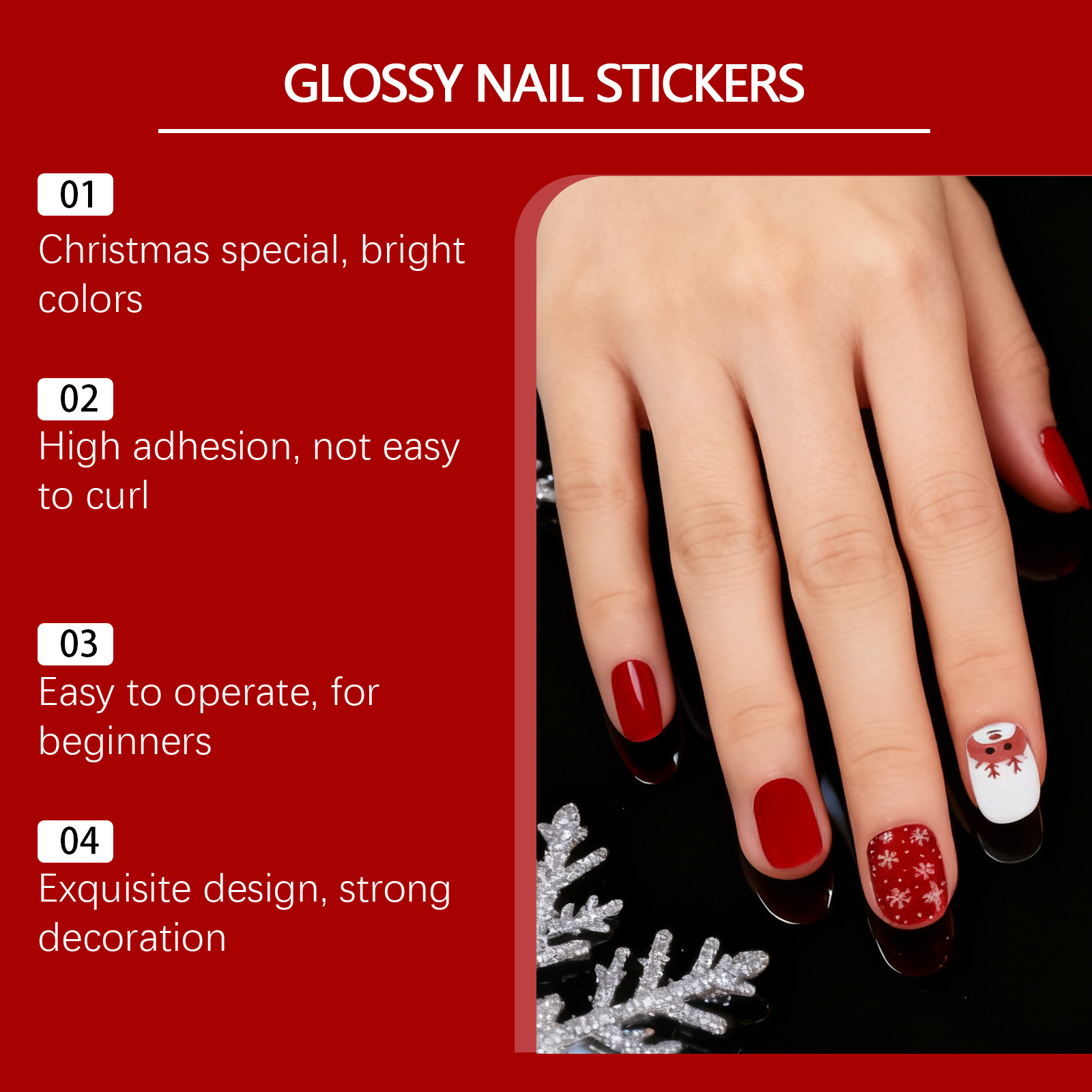 Soft Gel Nail Sticker Set 4