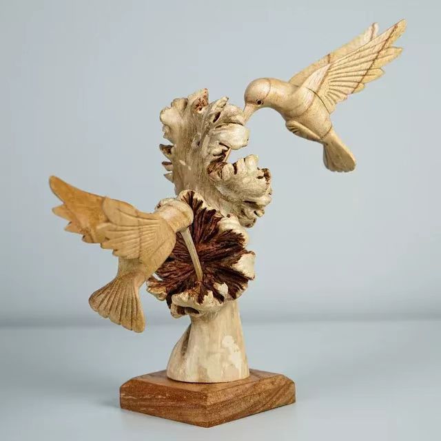 Sculpture Résine Oiseau FARBON sculpture bois Sculpture Résine Oiseau FARBON
