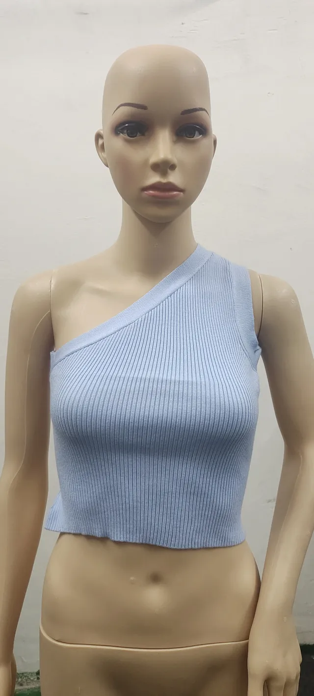 Top Backless Camisole Women's Street Light Blue - Shop at LoveMi