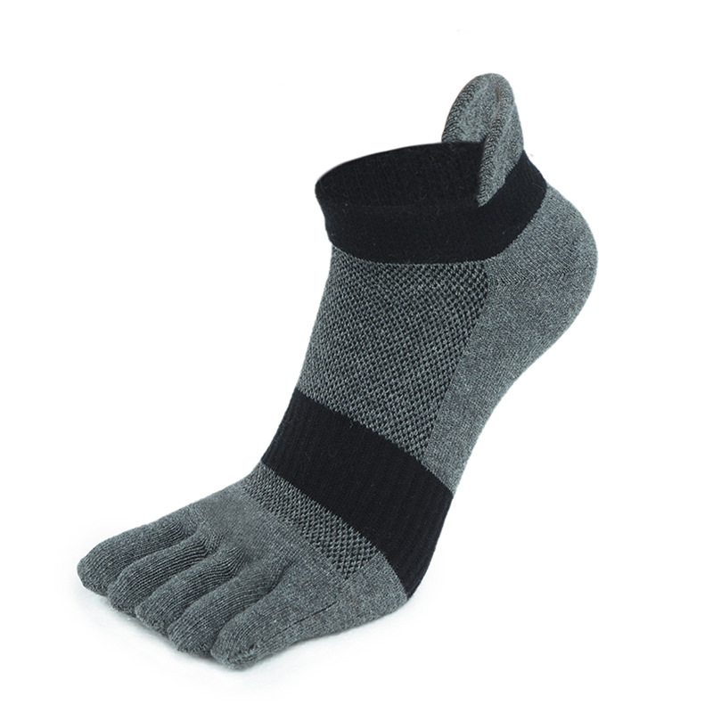 Toe Socks Men's Thickened Short