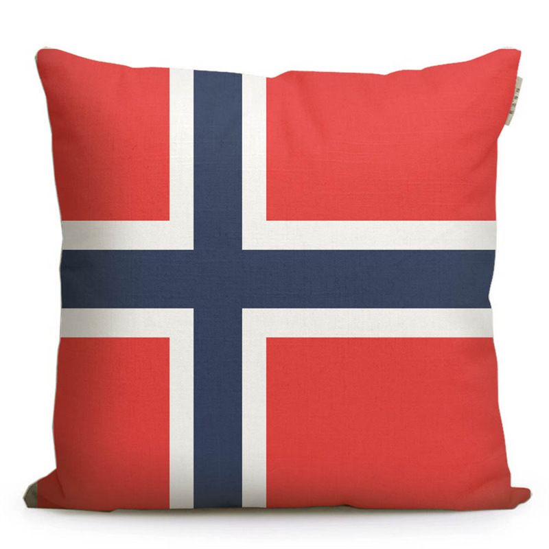 World Flag Symbol Peripheral Gift Pillow