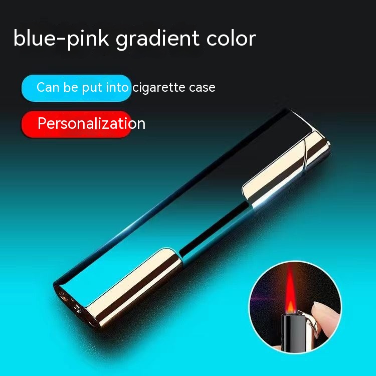 Lightweight Direct Punch Red Flame Lighter 7