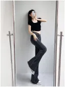 Black Gray Lengthened