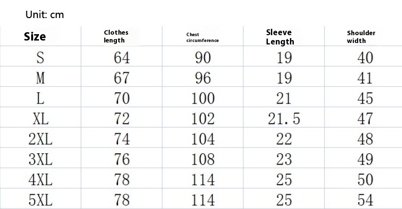 Printed Short Sleeve Crew Neck T-shirt Top