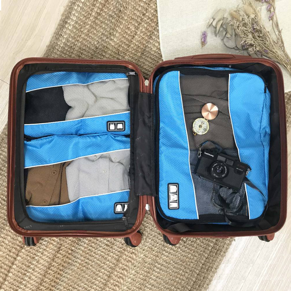 Title 6, Travel Buggy Bag Three-piece Suit Mesh Storage