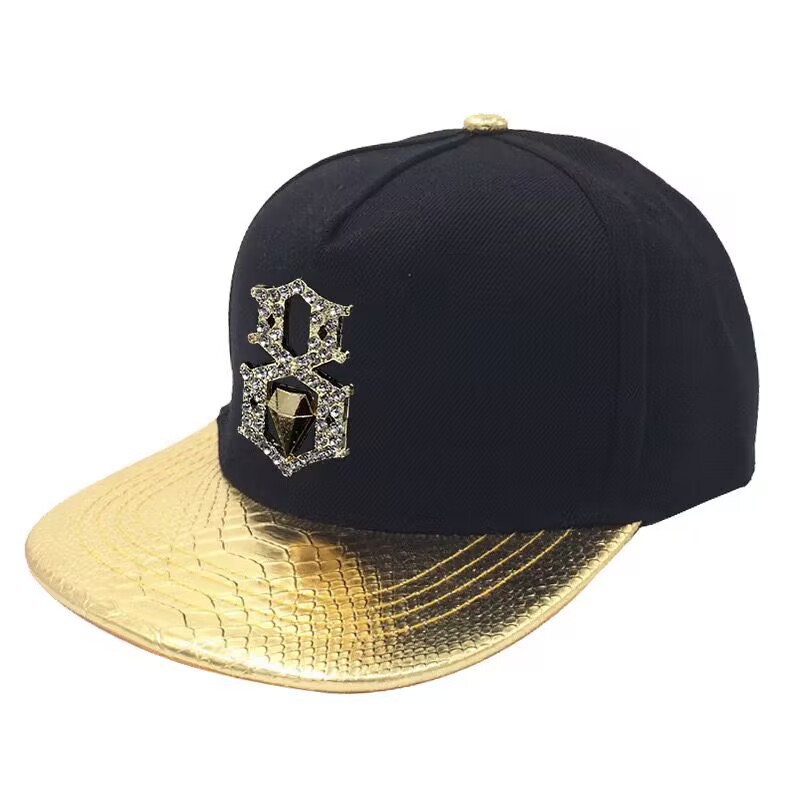 Men's PU Leather Hip-hop Baseball Cap — foto 23
