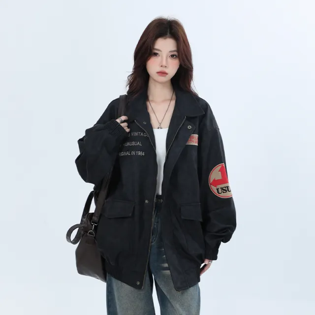 Maillard American Pilot Quilted Leather Coat Women Black - Shop at LoveMi