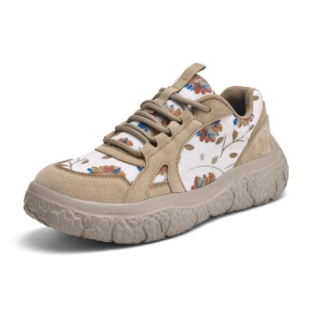 Women's Sneaker Raise The Bottom Trend Apricot - Shop at LoveMi