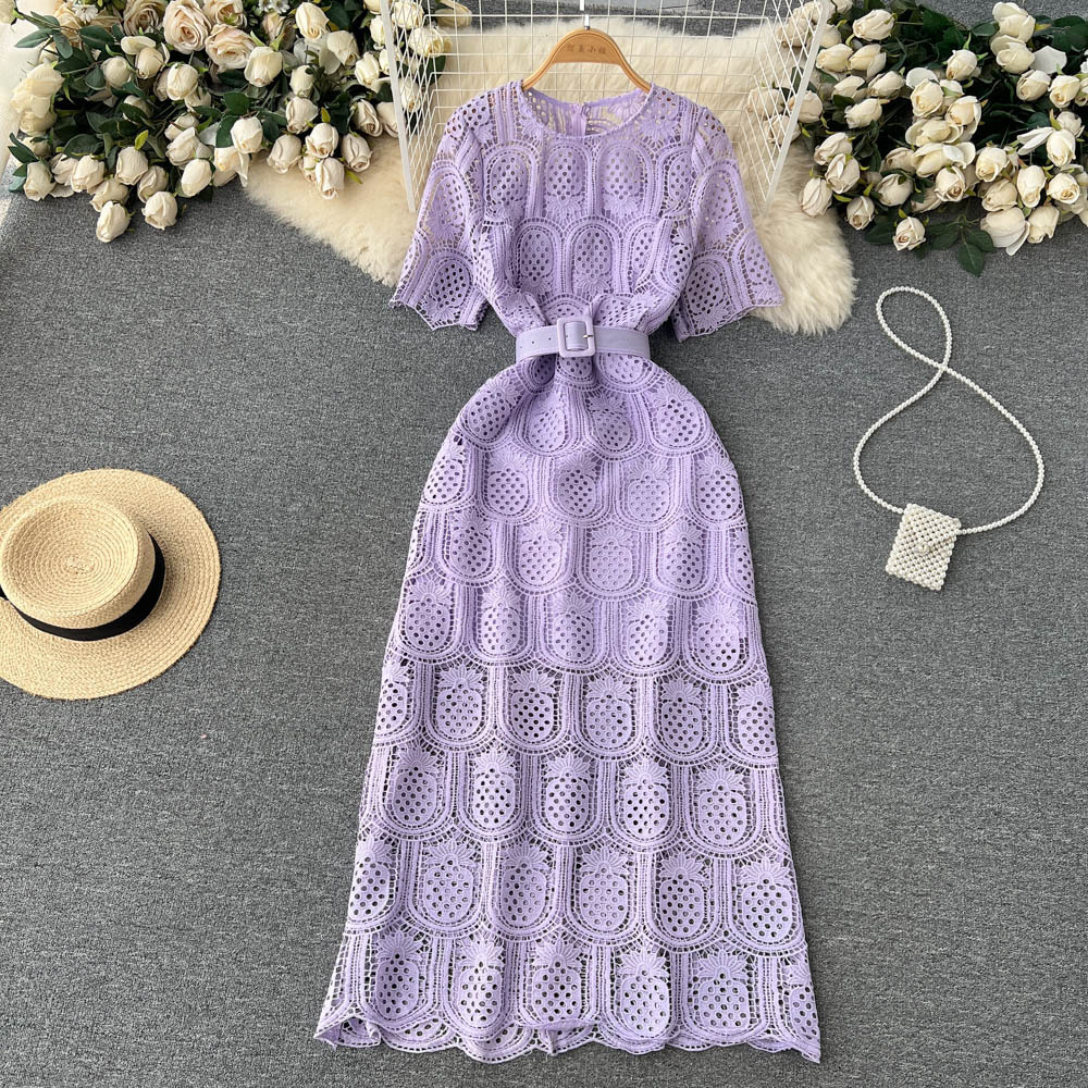 Lace Long Sleeve Maxi Dress, picture 10 of 11