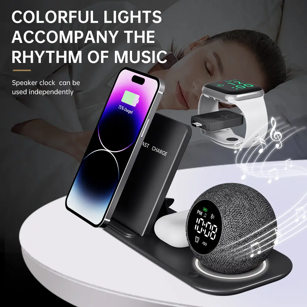 Multi Functional White Noise Ambient Light Alarm