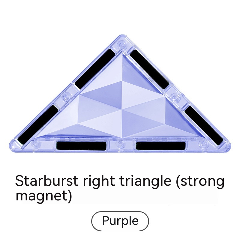 Asterism Right Triangle Purple