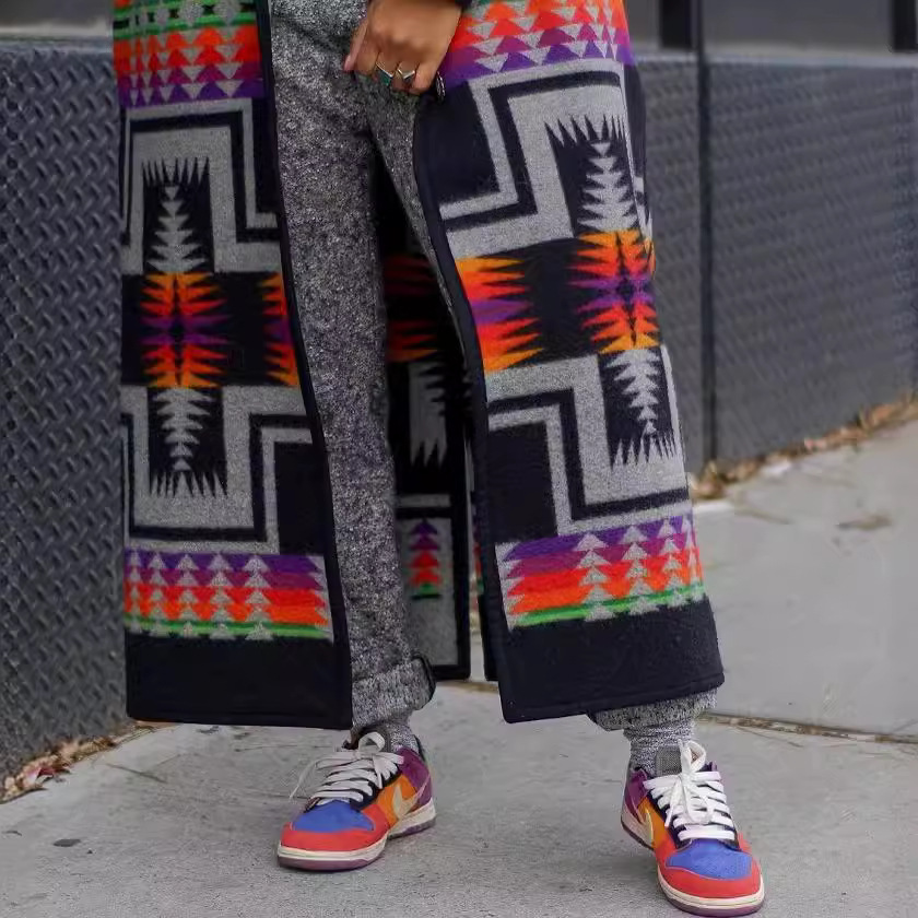 Women's Long Trench Coat Special-interest Design - Image 2