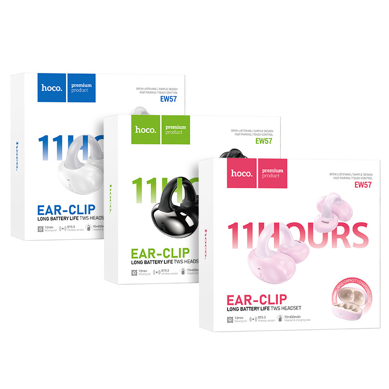EW57 Clip Ear Real Wireless Bluetooth Headset Sports Running - Image 8