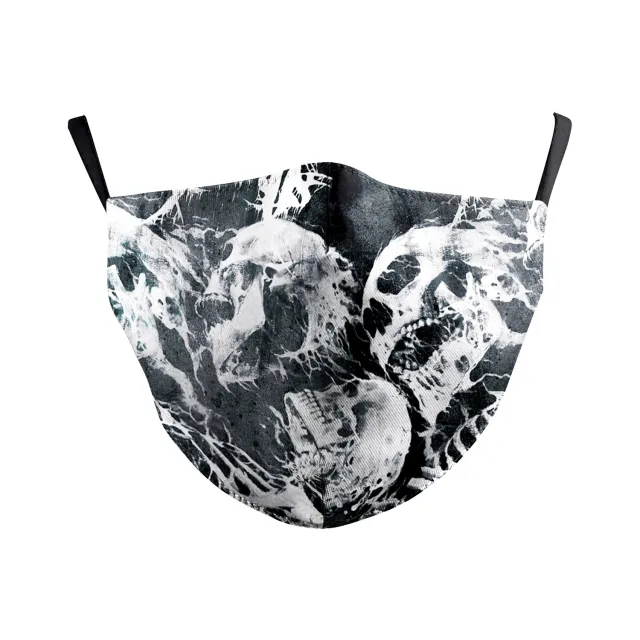 Wanfestival Skull Clown Digital Printing Double layer Dust Mask B178 053 - Shop at LoveMi