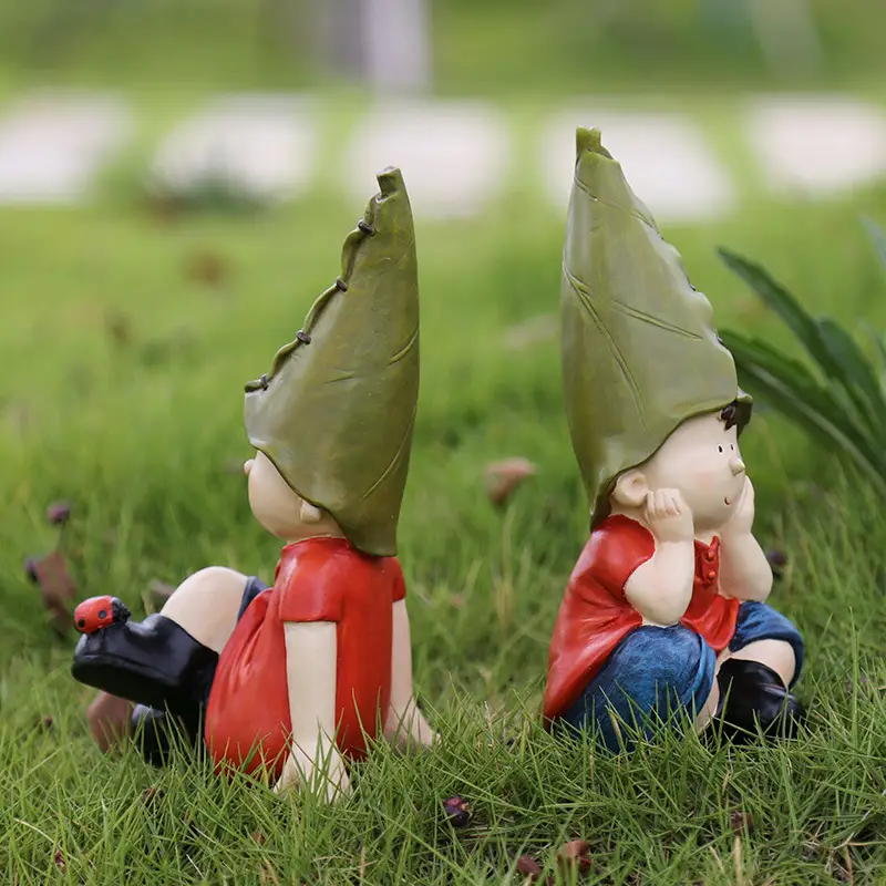 Creative Resin Doll Cartoon Character Children's Ornament