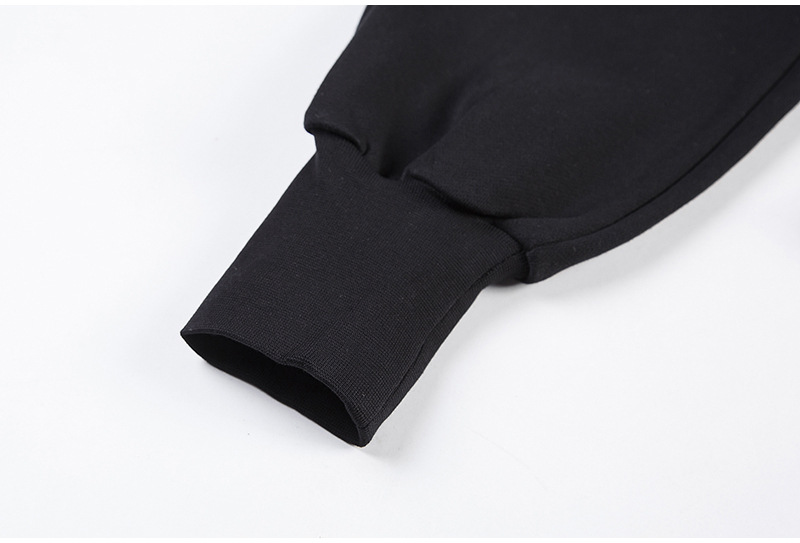 Title 9, High Street Black Gray Cotton Elastic Band Pock...