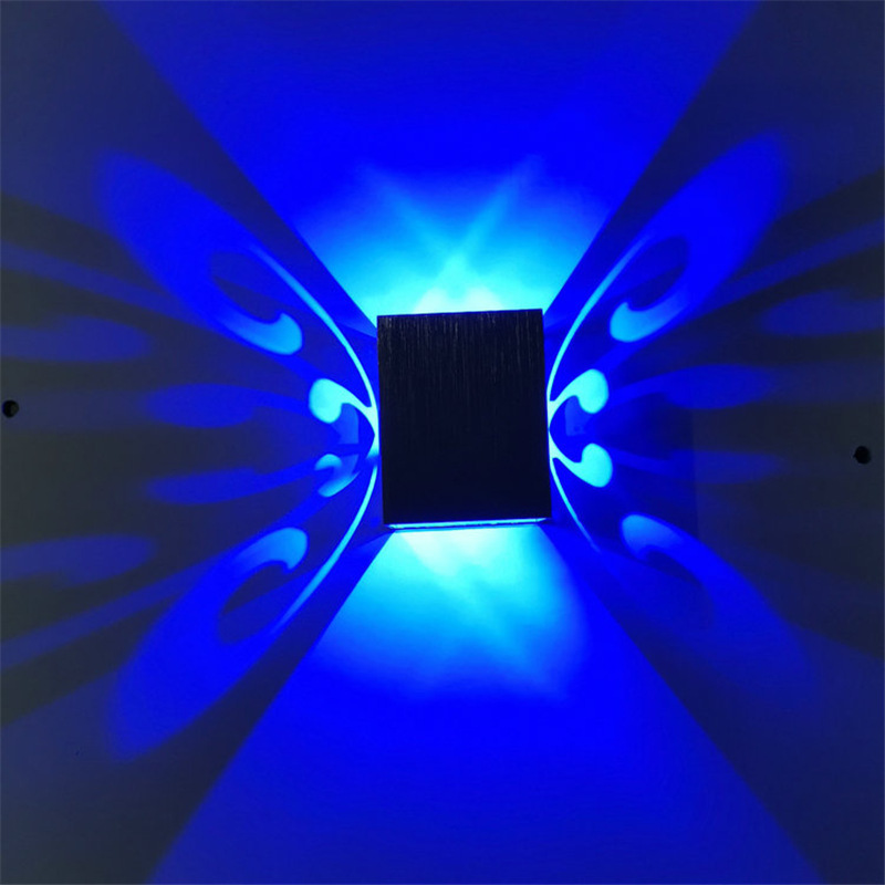Led Butterfly Wall Lamp Creative Interior Background Wall