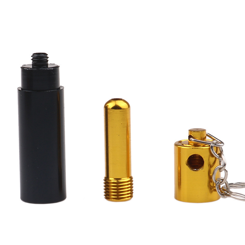 Title 3, Metal Battery Pipe With Keychain