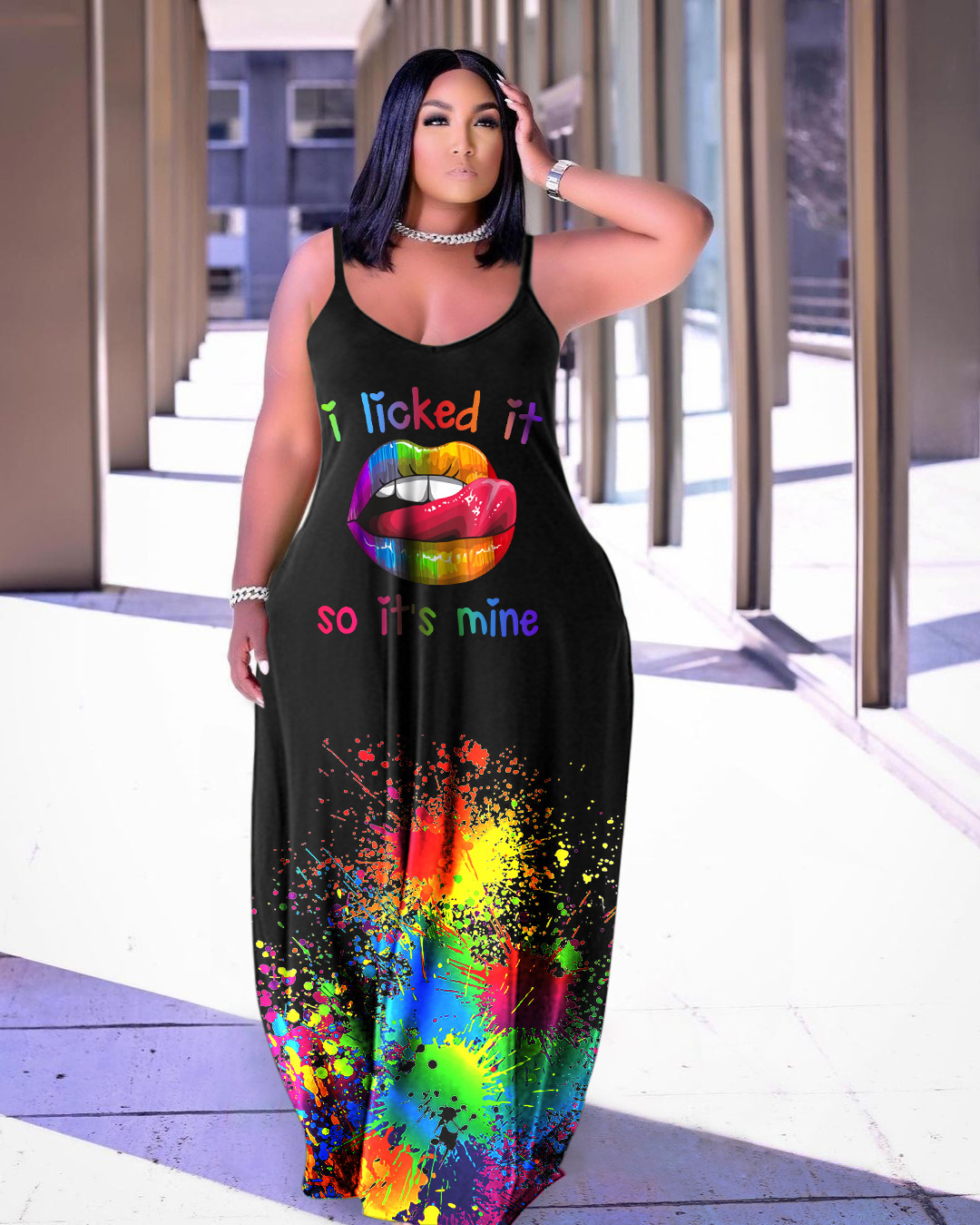 Summer Cool Spaghetti strap Floral Print Dress 9 Style B638 - Shop at LoveMi