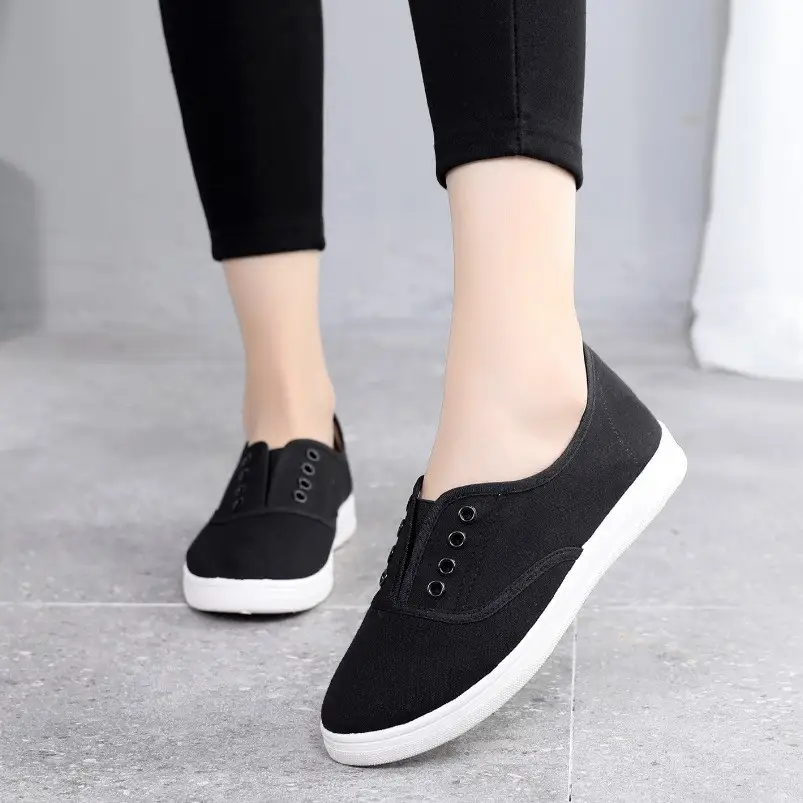 Low-top Canvas Shoes Students Flat Casual