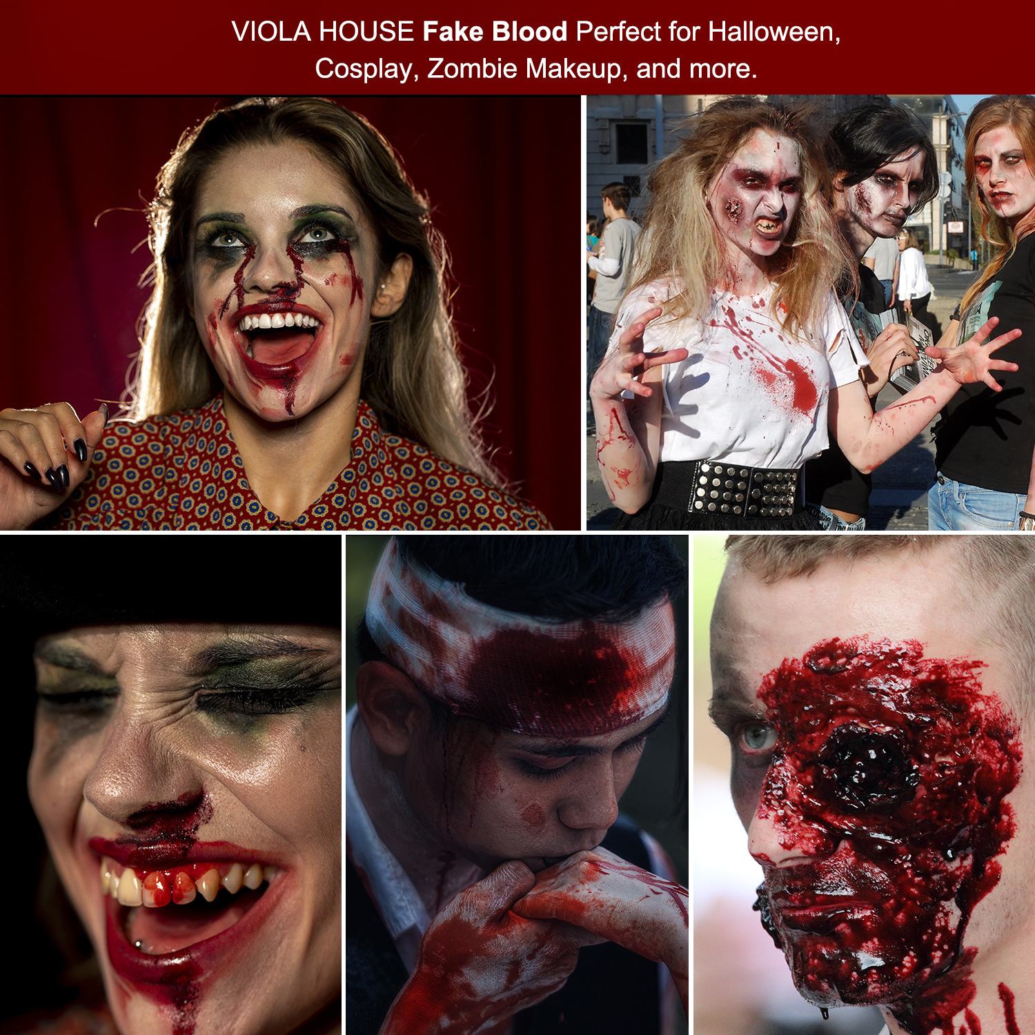 Title 9, Halloween Plasma Spray Simulation Makeup Props ...