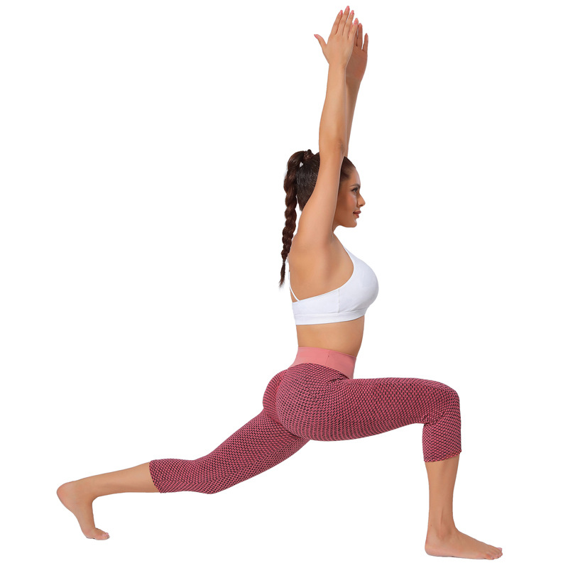 Title 10, Beautiful Peach Buttocks Skinny Cropped Yoga Pa...