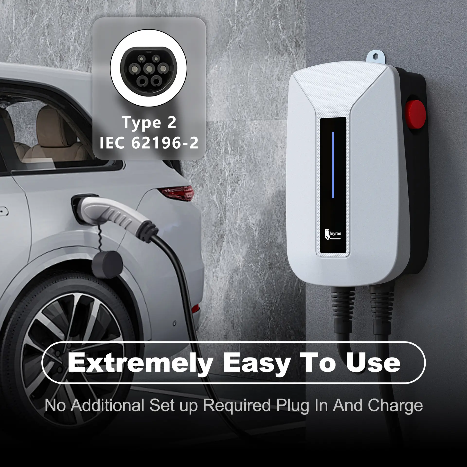 7KW Universal Fast Charging Gun
