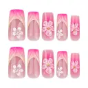 Short Ombre Square Nail Press-on Nails view 4