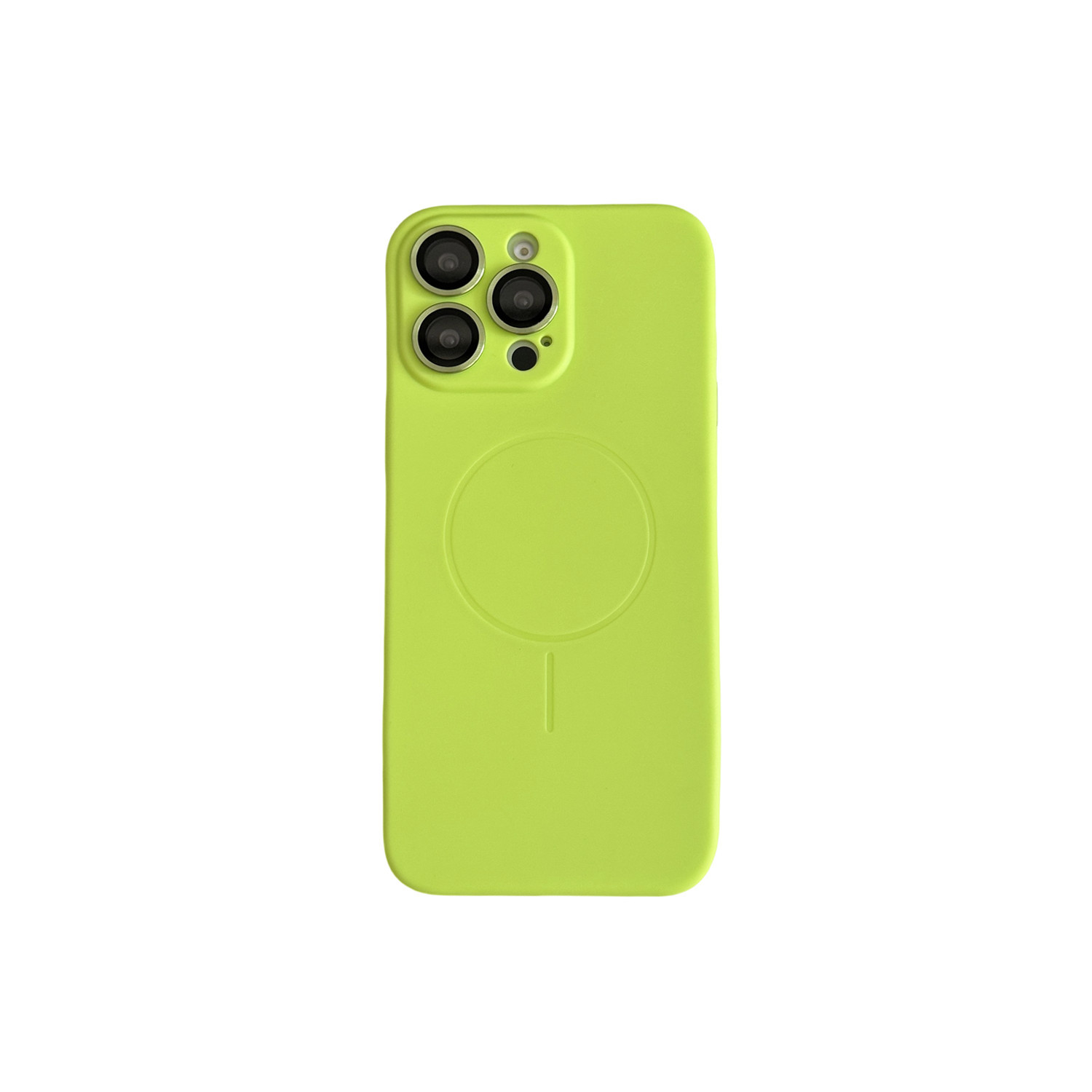 Solid Color Liquid Silicone Magnetic Phone Case - Image 10