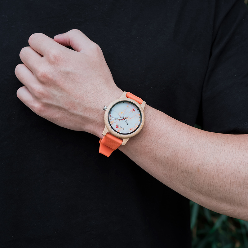 Wooden Watch Minimalist And Fresh-style Gift 8