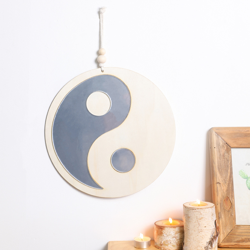 Round Acrylic Wall Mirror, picture 2 of 3