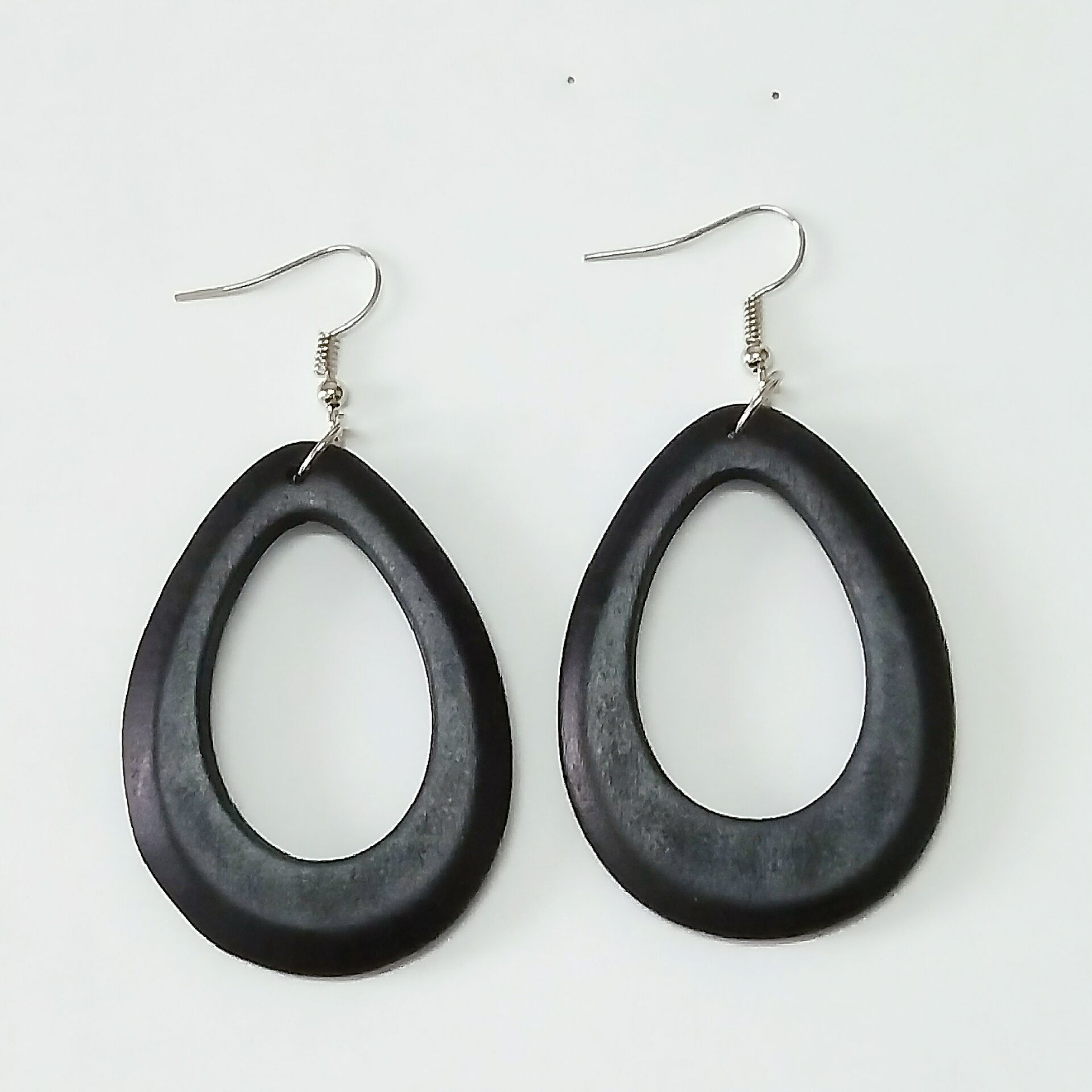 African Retro 50mm Round Earrings For Women