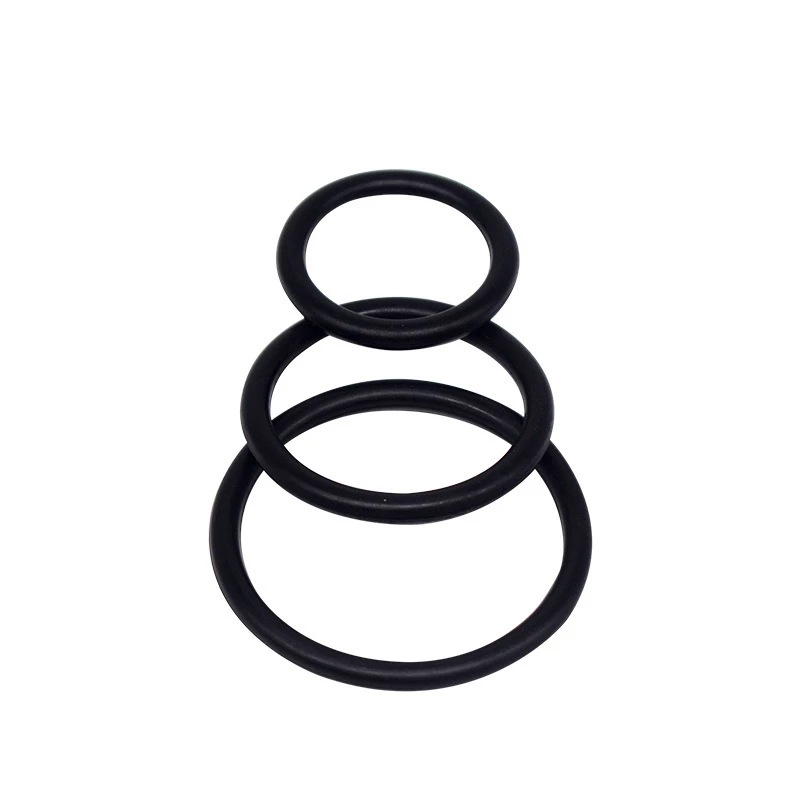 Silicone Cock Ring Four-piece High Tensile Silicone Ring Male Toys 4