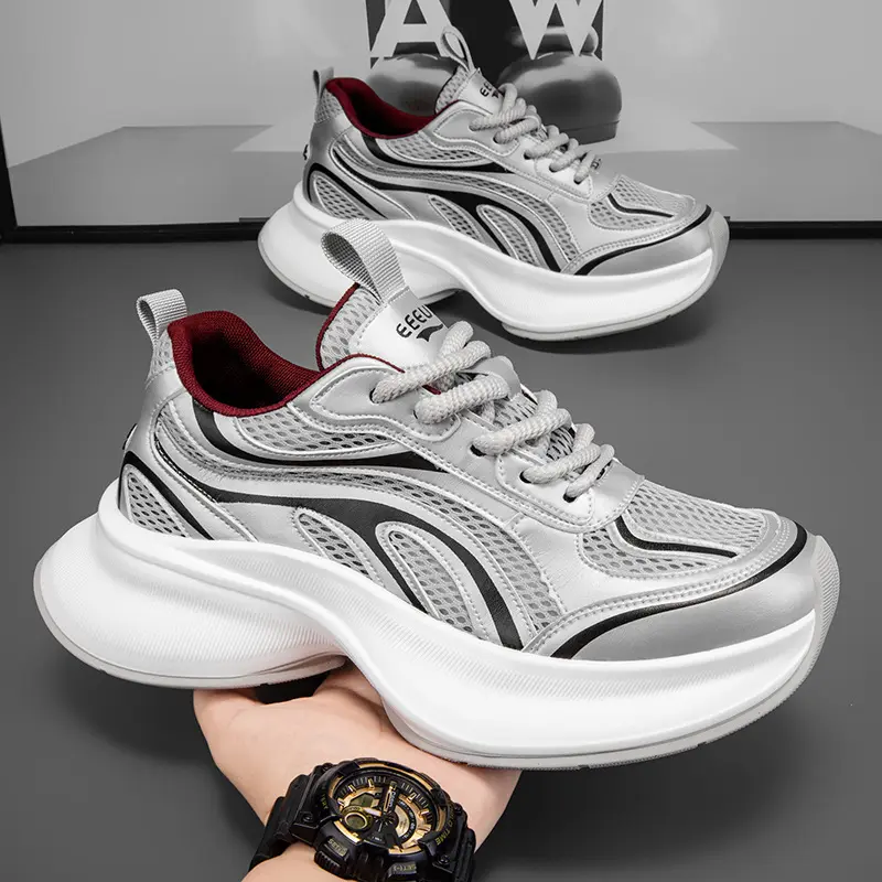 Retro Mens Running Shoes Comfortable And Breathable