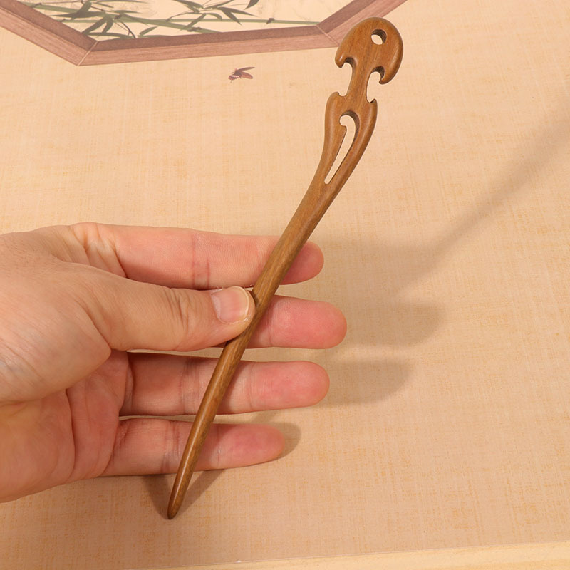 Green Sandalwood Hairpin Hairpin Antiquity Hair Clasp 47